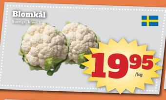Bonum Matmarknad Blomkål erbjuda