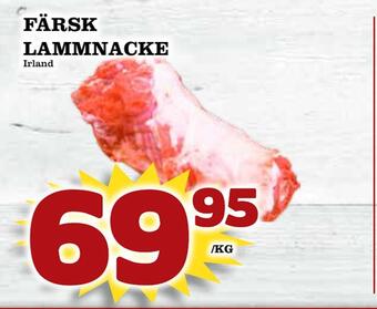 Matdax Färsk lammnacke erbjuda