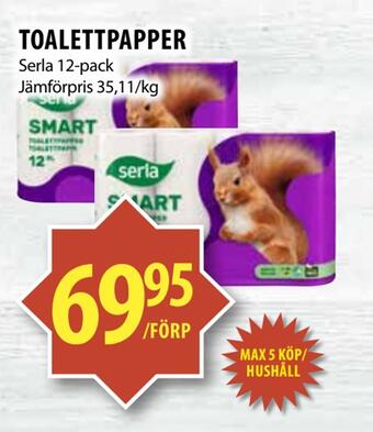 Matvärlden Tensta Toalettpapper erbjuda
