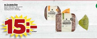 Nelins Rågbröd erbjuda