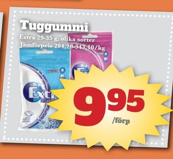 Bonum Matmarknad Tuggummi erbjuda