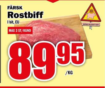 Matdax Rostbiff erbjuda