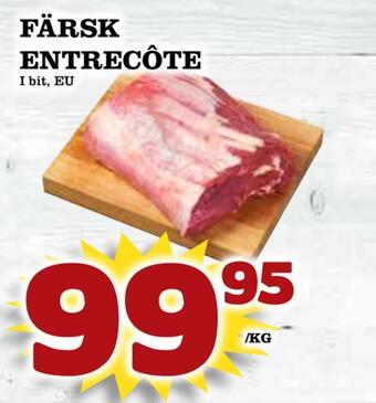 Matdax Färsk entrecôte erbjuda
