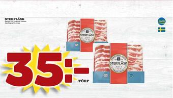 Supergrossen Stekfläsk erbjuda