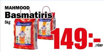Matdax Basmatiris erbjuda