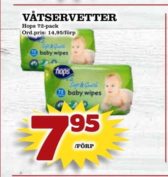 Supergrossen Våtservetter erbjuda