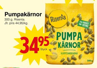 Pumpakärnor
