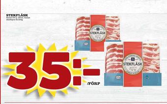 Prisma Mat Stekfläsk erbjuda