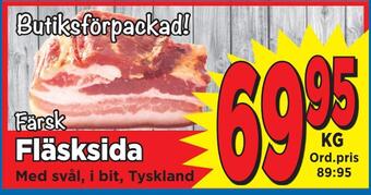 Supergrossen Fläsksida erbjuda