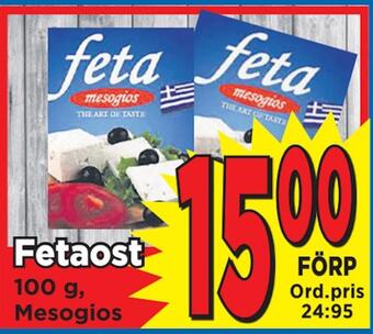 Supergrossen Fetaost erbjuda