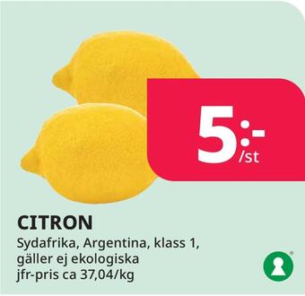 Tempo Citron erbjuda