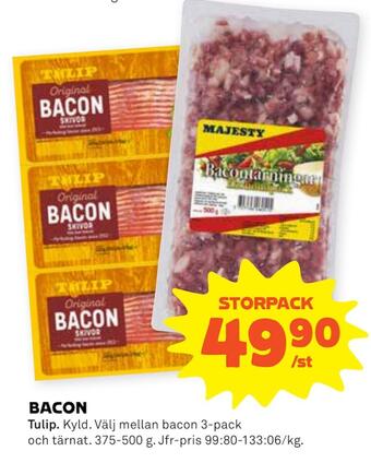 Coop Forum Bacon erbjuda