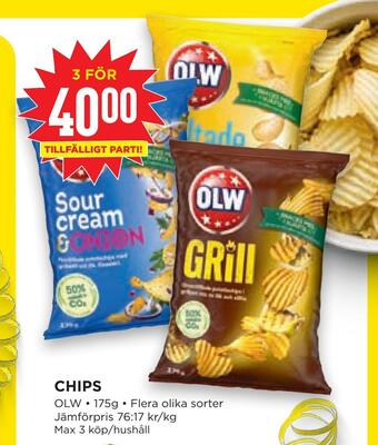 Willys Hemma Chips erbjuda