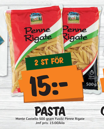 Bazaar Food market Pasta erbjuda