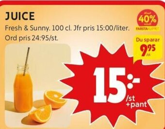 ICA Kvantum JUICE erbjuda