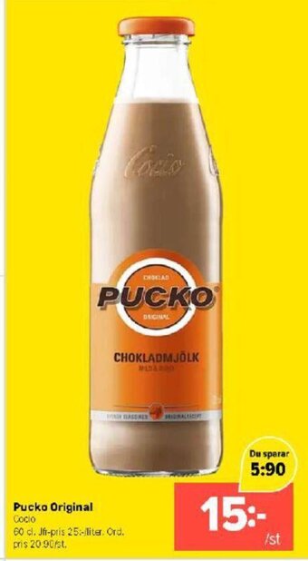 Coop Extra Pucko Original erbjuda