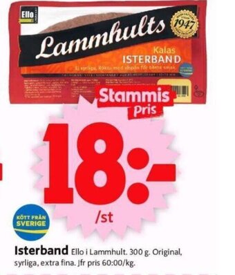 ICA Supermarket Isterband erbjuda