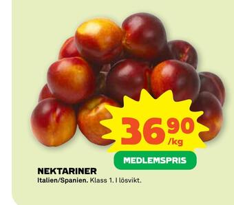 Stora Coop Nektariner erbjuda