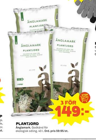Stora Coop Plantjord erbjuda