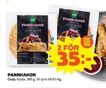 Stora Coop Pannkakor erbjuda