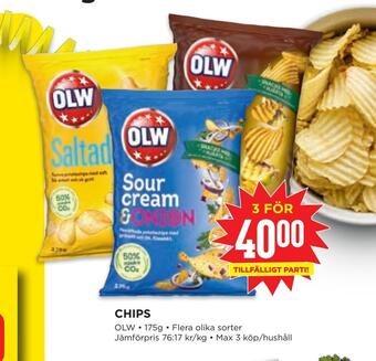 Willys Chips erbjuda