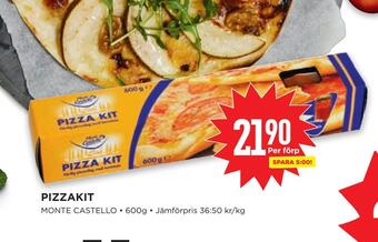 Willys Pizzakit erbjuda