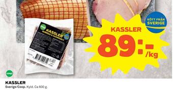 Coop Konsum Kassler erbjuda
