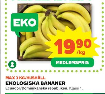 Ekologiska bananer