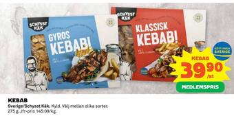 Coop Daglivs Kebab erbjuda