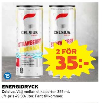 Coop Daglivs Energidryck erbjuda