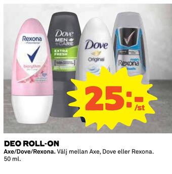 Coop Daglivs Deo roll-on erbjuda
