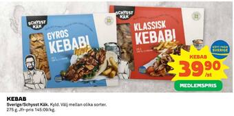 Coop Kebab erbjuda
