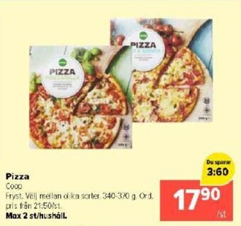 Coop Extra Pizza erbjuda