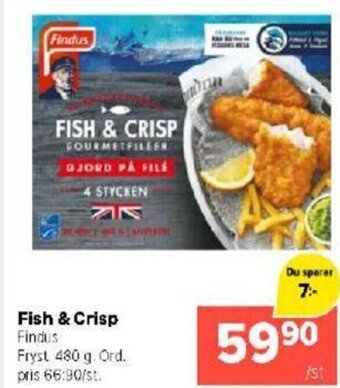 Coop Extra Fish & Crisp erbjuda