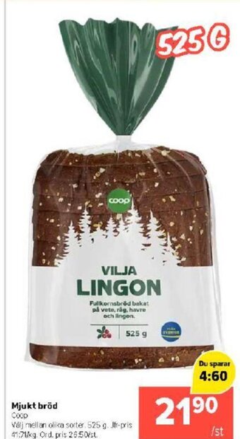 Coop Extra Mjukt bröd erbjuda