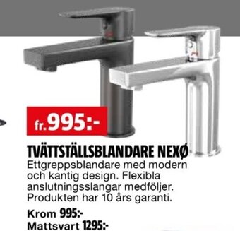 Bauhaus TVÄTTSTÄLLSBLANDARE NEXØ erbjuda