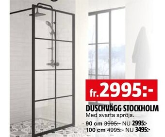 Bauhaus DUSCHVÄGG STOCKHOLM erbjuda