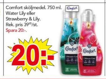 Bo Ohlsson Comfort sköljmedel erbjuda