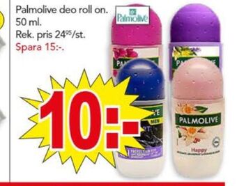 Bo Ohlsson Palmolive deodorant roll-on erbjuda