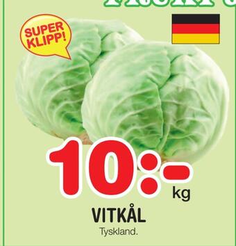 Nya Pulsen Vitkål erbjuda