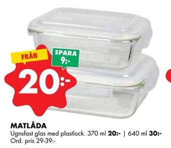 ÖoB Matlåda erbjuda