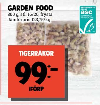 MatArket Tigerräkor erbjuda