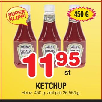 Nya Pulsen Ketchup erbjuda