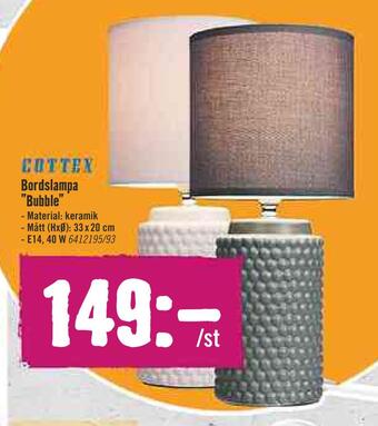 Hornbach Bordslampa bubble erbjuda
