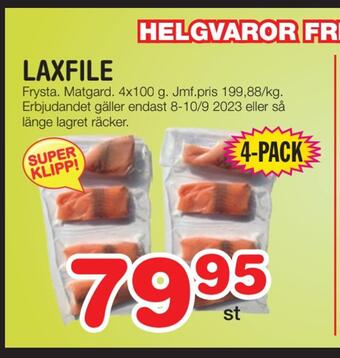 Nya Pulsen Laxfile erbjuda