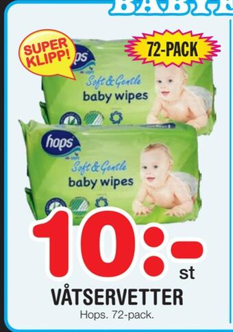 Nya Pulsen Våtservetter erbjuda