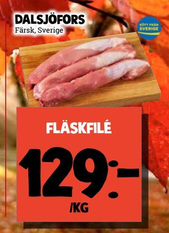 MatArket Fläskfilé erbjuda