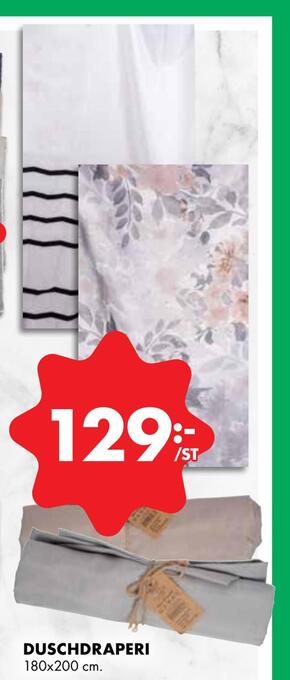 ÖoB Duschdraperi erbjuda