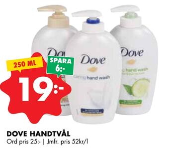 ÖoB Dove handtvål erbjuda