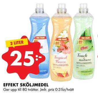 ÖoB Effekt sköljmedel erbjuda
